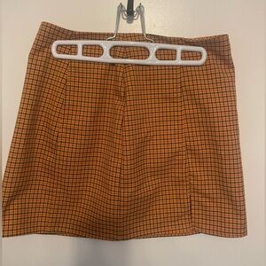 Urban Outfitters plaid mini skirt size small